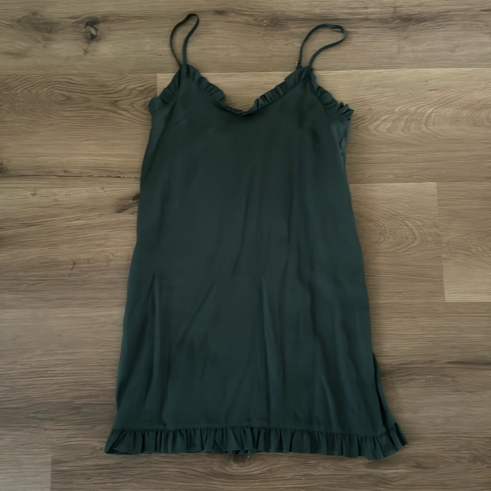 Just a girl Hunter Green dress - NanaMacs